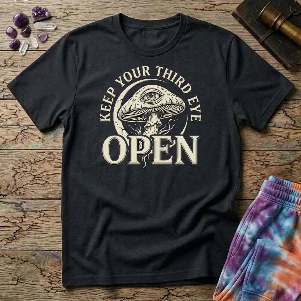 Keep Your Third Eye Open Thrice T-Shirt MindMeltShirts
