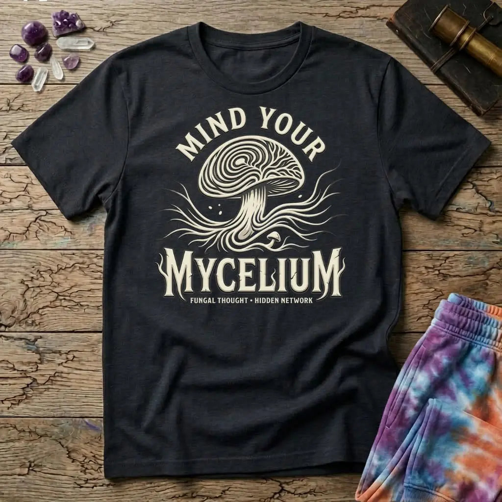 Mind Your Mycelium Too T-Shirt MindMeltShirts