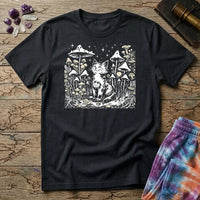 Mushroom Cat T-Shirt MindMeltShirts