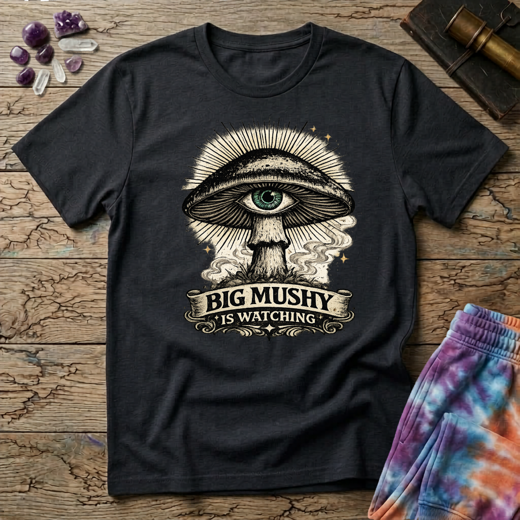 Big Mushy Is Watching T-Shirt