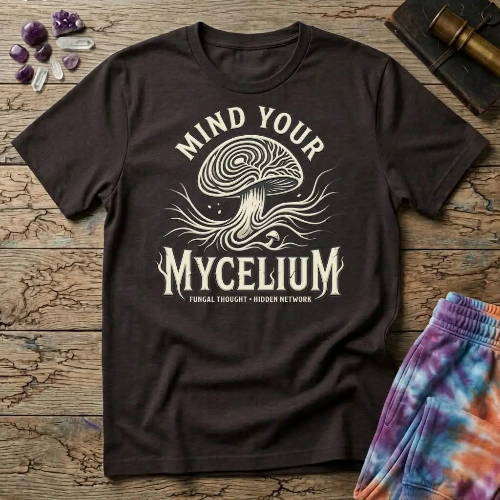 Mind Your Mycelium Too T-Shirt MindMeltShirts
