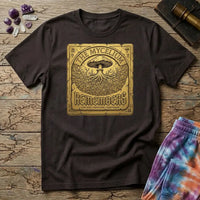 Mycelium Remembers Gold T-Shirt MindMeltShirts