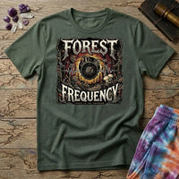 Forest Frequency Too Mushroom T-Shirt MindMeltShirts