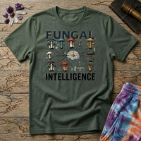 Fungal Intelligence Mushroom T-Shirt MindMeltShirts