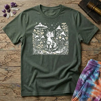 Mushroom Cat T-Shirt MindMeltShirts