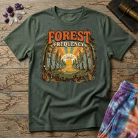 Forest Frequency Mushroom T-Shirt MindMeltShirts