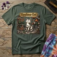Hyphae Cat Mushroom T-Shirt MindMeltShirts