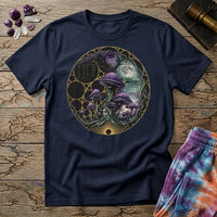 Purple Mushroom T-Shirt Printify