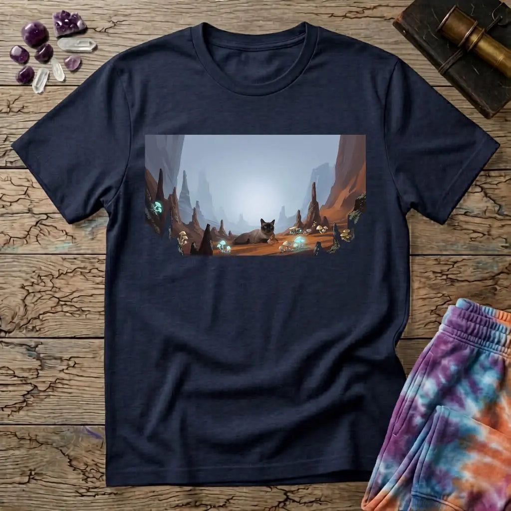 The Cat Mushroom T-Shirt MindMeltShirts
