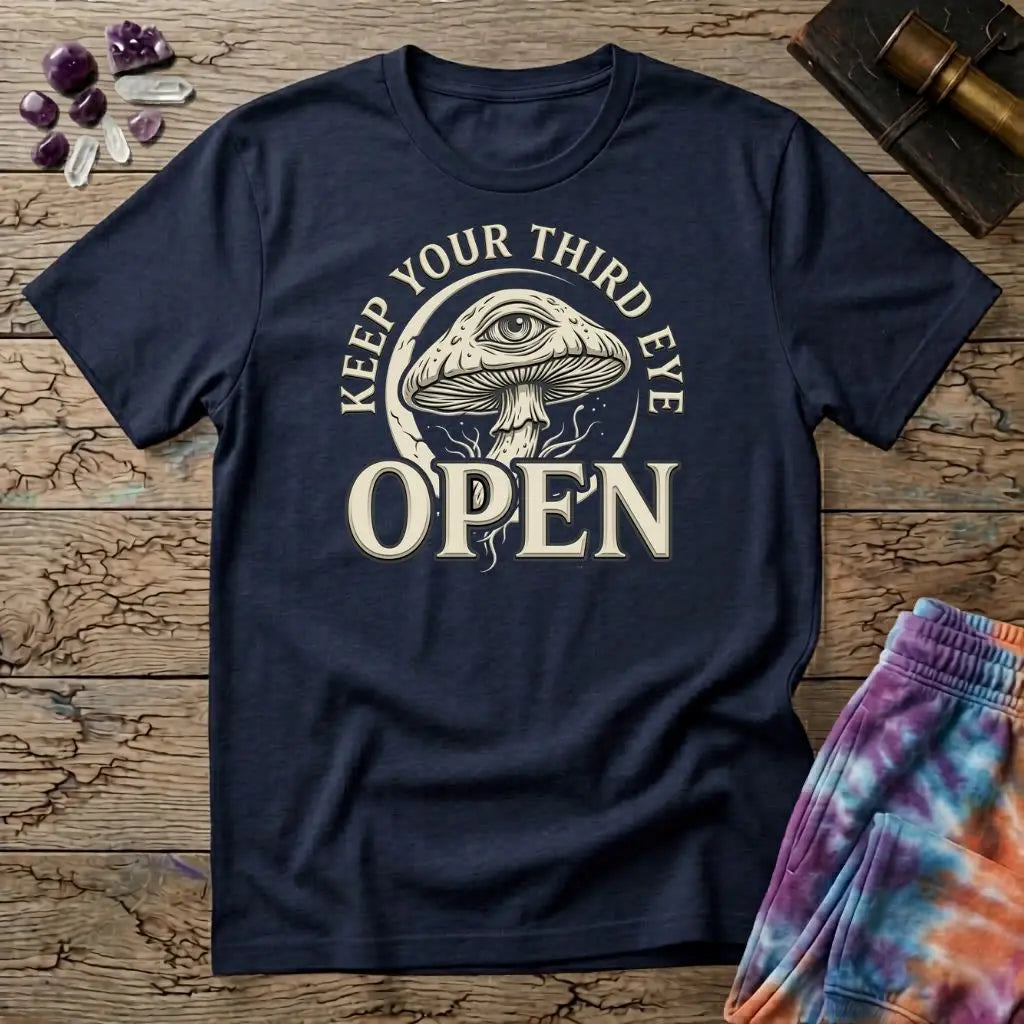 Keep Your Third Eye Open Thrice T-Shirt MindMeltShirts