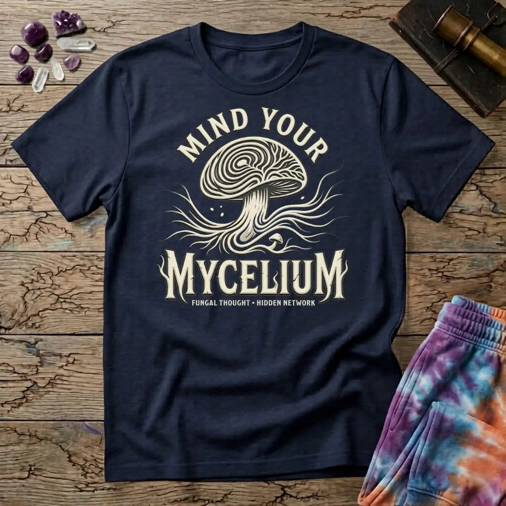 Mind Your Mycelium Too T-Shirt MindMeltShirts