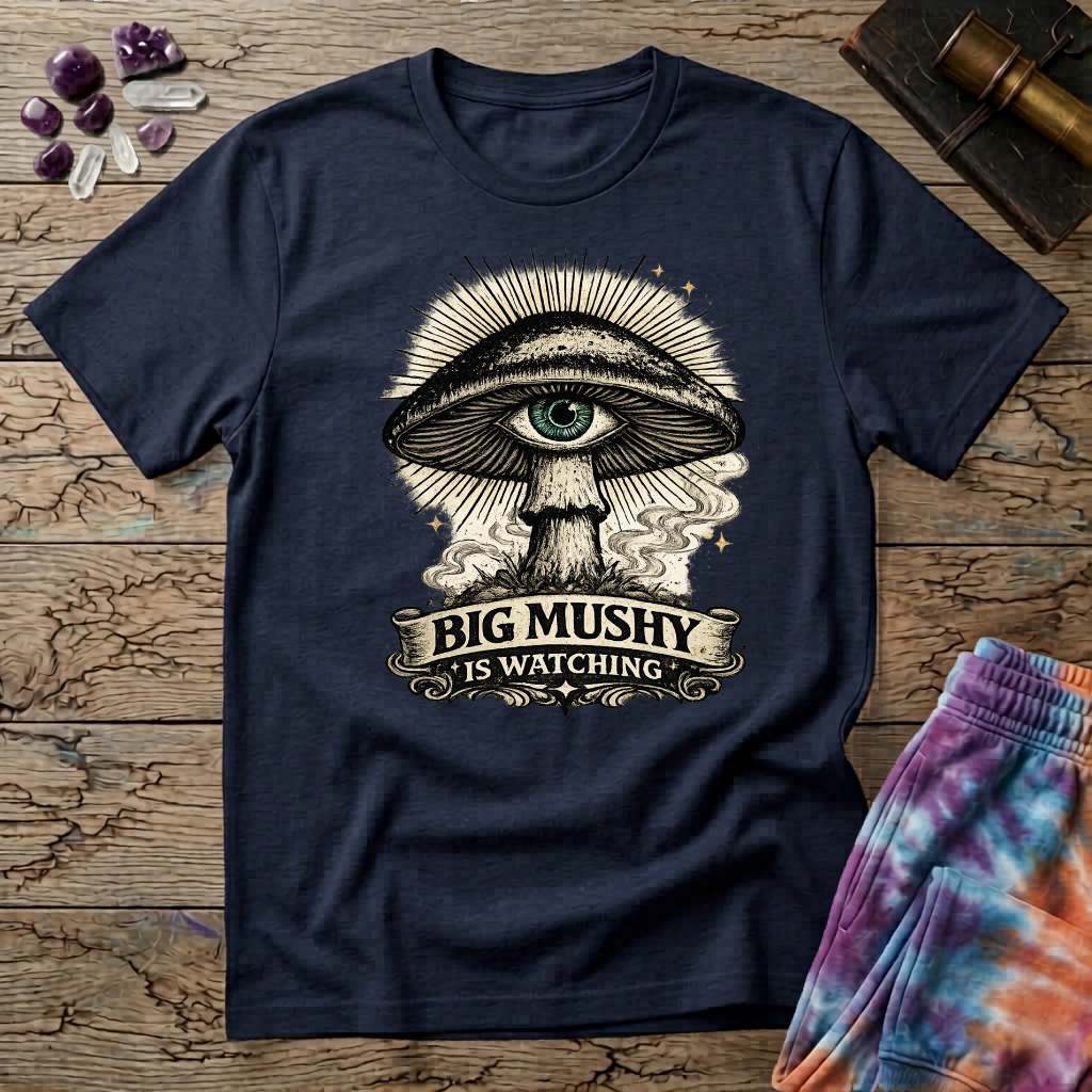 Big Mushy Is Watching T-Shirt