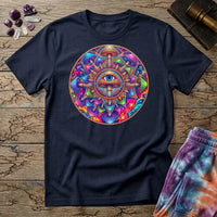 Mushroom Circle Eye T-Shirt MindMeltShirts