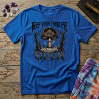 Keep Your Third Eye Open Too Mushroom T-Shirt MindMeltShirts