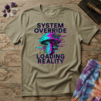 Printify T-Shirt System Override Loading Reality  T-Shirt Mushroom Magic Mushroom T-Shirt