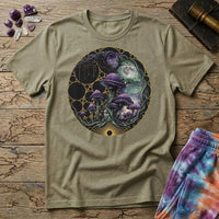 Purple Mushroom T-Shirt Printify