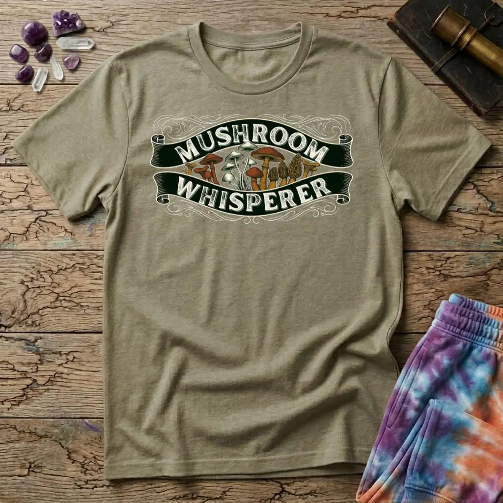Mushroom Whisperer T-Shirt MindMeltShirts