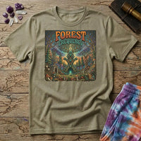 Forest Frequency Crystals T-Shirt MindMeltShirts