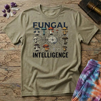 Fungal Intelligence Mushroom T-Shirt MindMeltShirts