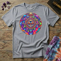 Mushroom Circle Eye T-Shirt MindMeltShirts