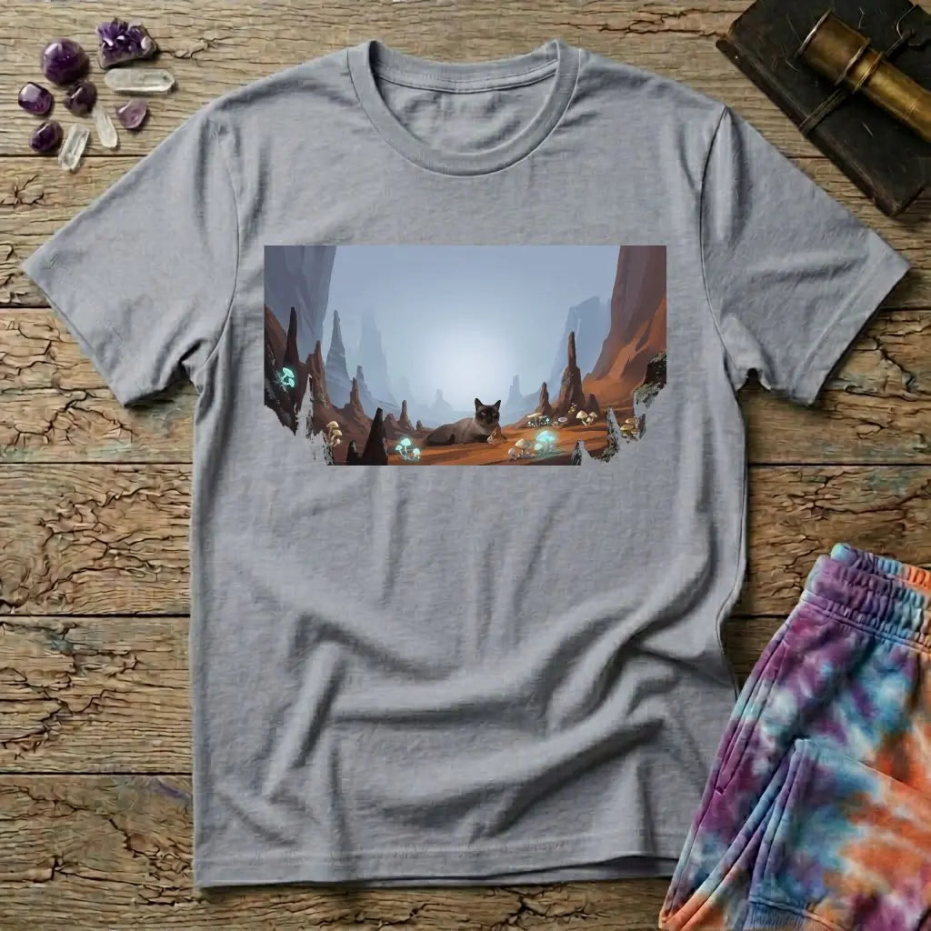 The Cat Mushroom T-Shirt MindMeltShirts