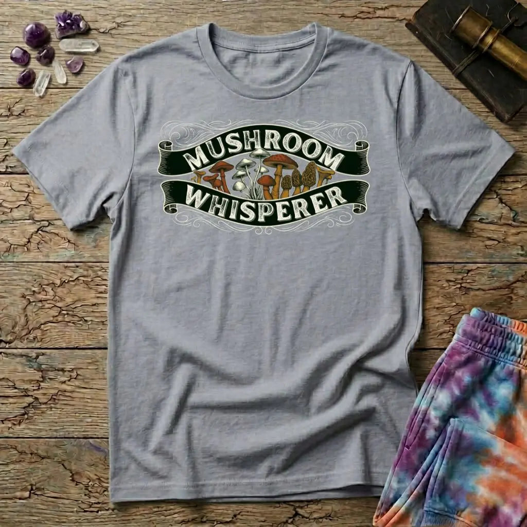 Mushroom Whisperer T-Shirt MindMeltShirts