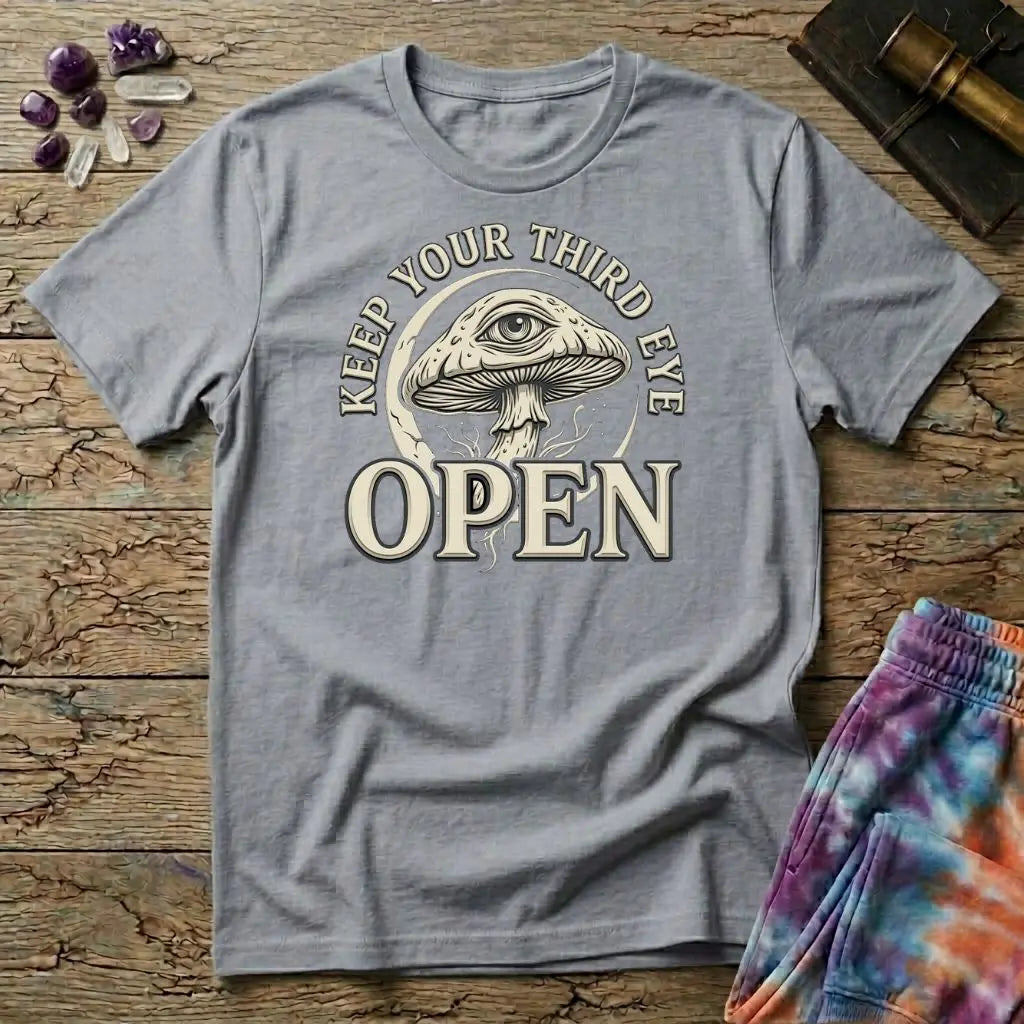 Keep Your Third Eye Open Thrice T-Shirt MindMeltShirts