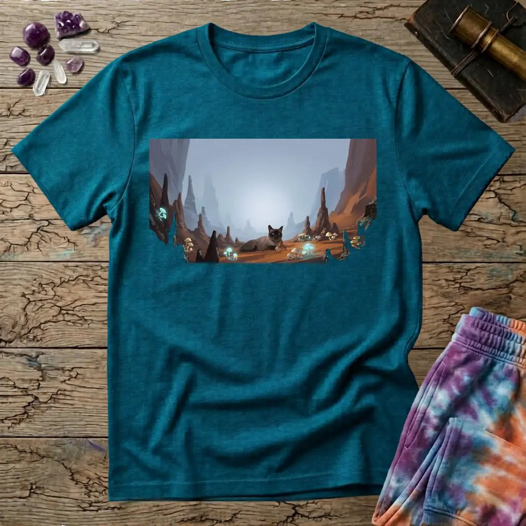 The Cat Mushroom T-Shirt MindMeltShirts