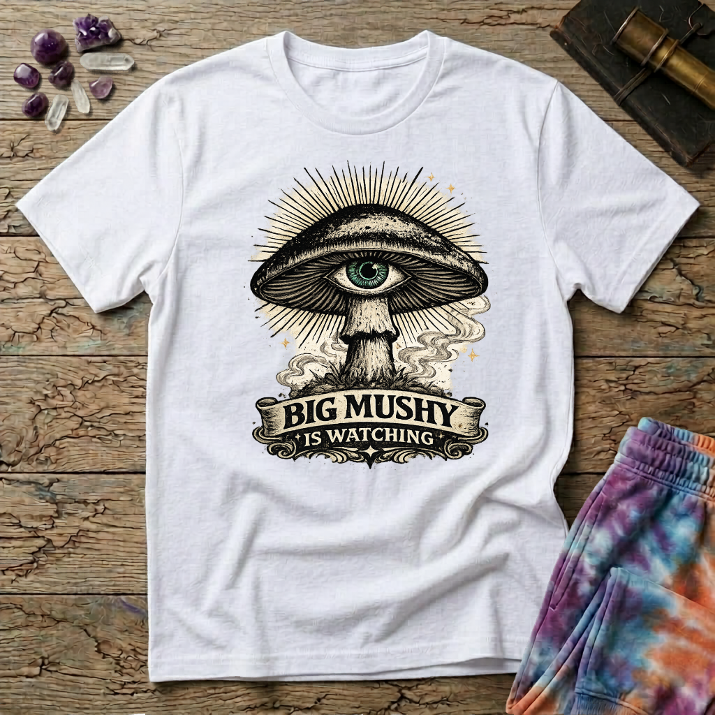 Big Mushy Is Watching T-Shirt