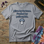 Printify T-Shirt Alive By Fortune Psilocybin Mushroom T-Shirt Mushroom Magic Mushroom T-Shirt