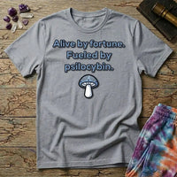 Printify T-Shirt Alive By Fortune Psilocybin Mushroom T-Shirt Mushroom Magic Mushroom T-Shirt
