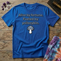 Printify T-Shirt Alive By Fortune Psilocybin Mushroom T-Shirt Mushroom Magic Mushroom T-Shirt