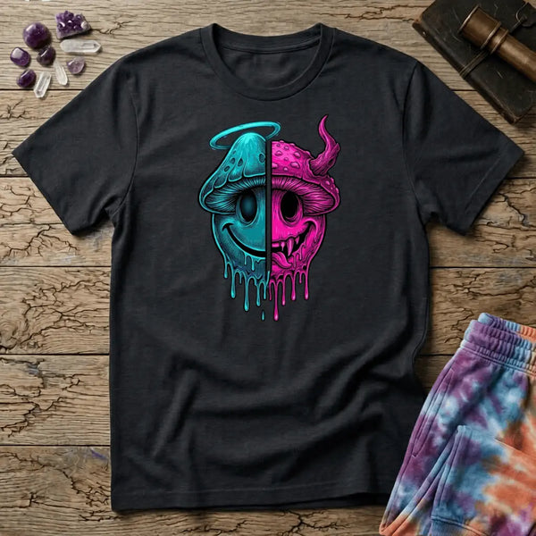 Angel Devil Mushroom T-Shirt