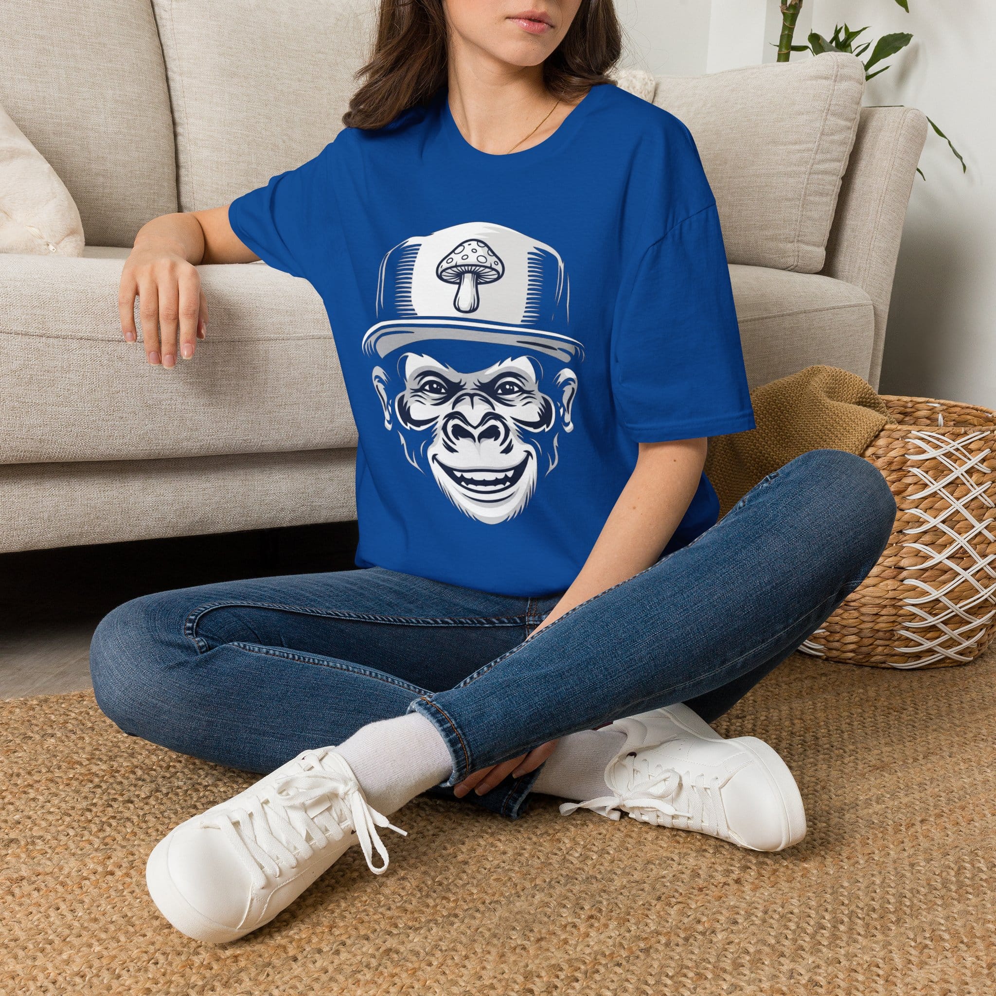 Printify T-Shirt APE Mushroom T-Shirt Mushroom Magic Mushroom T-Shirt