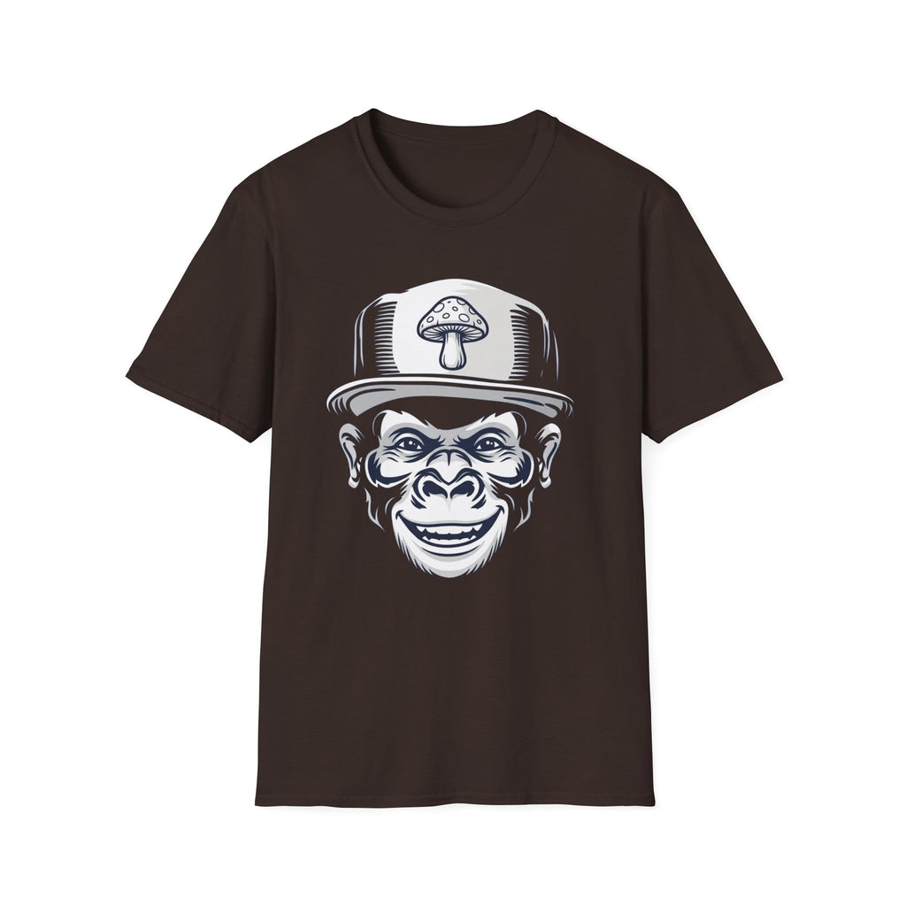 Printify T-Shirt APE Mushroom T-Shirt Mushroom Magic Mushroom T-Shirt