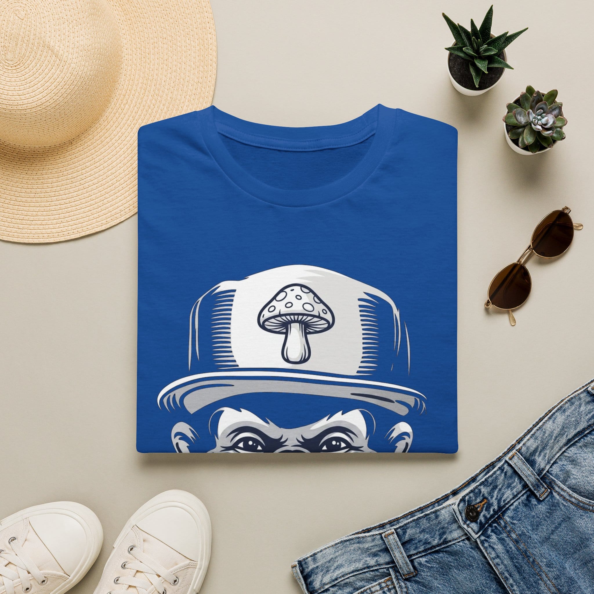 Printify T-Shirt APE Mushroom T-Shirt Mushroom Magic Mushroom T-Shirt
