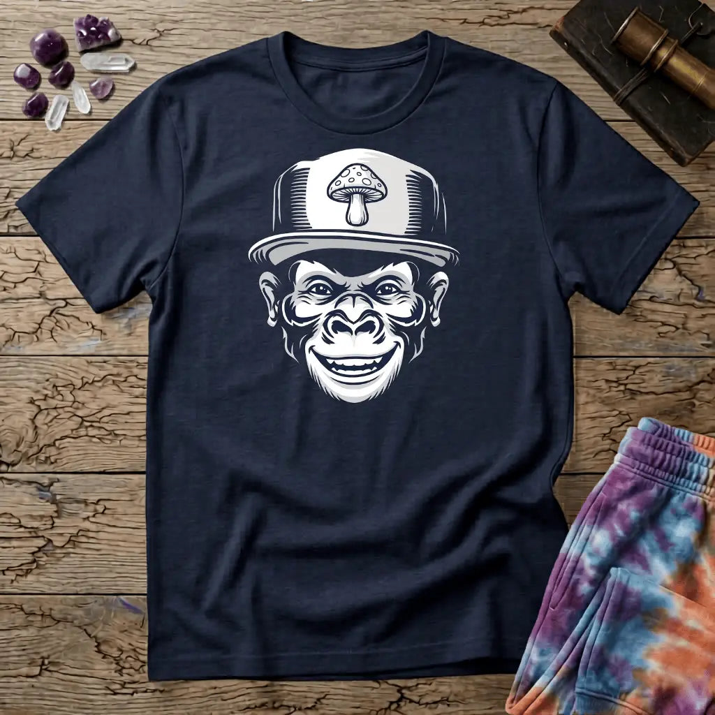 Printify T-Shirt APE Mushroom T-Shirt Mushroom Magic Mushroom T-Shirt