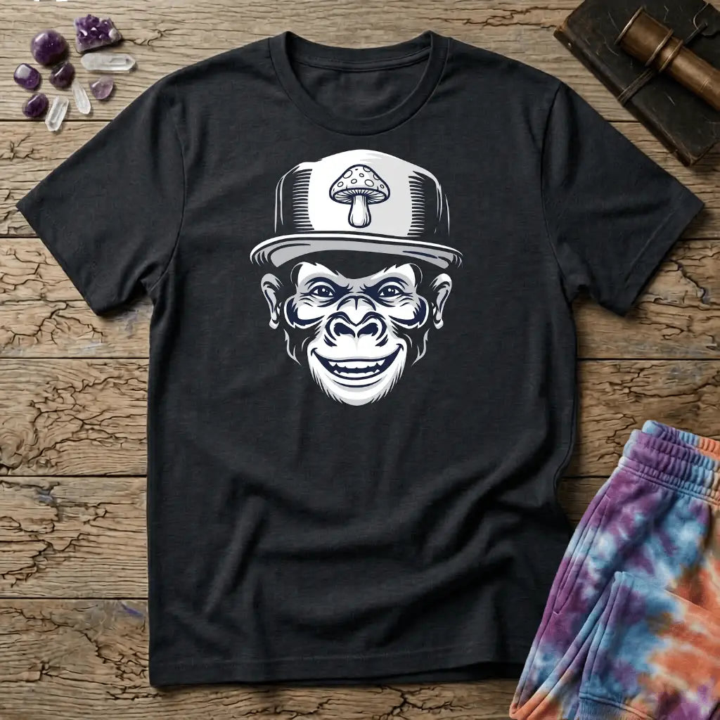 Printify T-Shirt APE Mushroom T-Shirt Mushroom Magic Mushroom T-Shirt