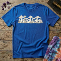 Printify T-Shirt Band Of Mushrooms Too T-Shirt Mushroom Magic Mushroom T-Shirt