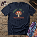 Printify T-Shirt Barney's Seedbank Amsterdam Magic Mushroom T-Shirt Mushroom Magic Mushroom T-Shirt