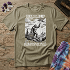 Printify T-Shirt Beam Me Up T-Shirt Mushroom Magic Mushroom T-Shirt