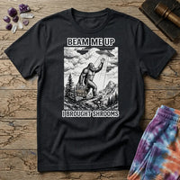 Printify T-Shirt Beam Me Up T-Shirt Mushroom Magic Mushroom T-Shirt