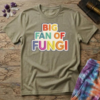 Printify T-Shirt Big Fan of Fungi Mushroom T-Shirt Mushroom Magic Mushroom T-Shirt