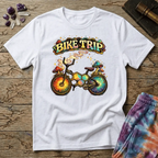Printify T-Shirt Bike Trip T-Shirt Mushroom Magic Mushroom T-Shirt