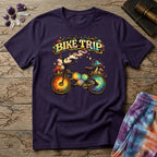 Printify T-Shirt Bike Trip T-Shirt Mushroom Magic Mushroom T-Shirt