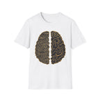 Printify T-Shirt Brain Half Mushroom T-Shirt Mushroom Magic Mushroom T-Shirt