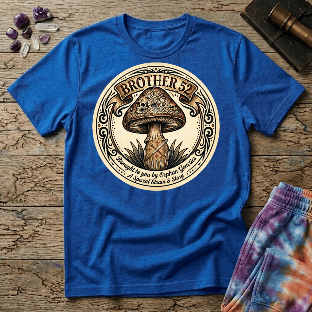 Printify T-Shirt Brother 52 Mushroom T-Shirt Mushroom Magic Mushroom T-Shirt