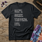 Printify T-Shirt Cant Sorry Tripping Bye T-Shirt Mushroom Magic Mushroom T-Shirt