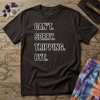 Printify T-Shirt Cant Sorry Tripping Bye T-Shirt Mushroom Magic Mushroom T-Shirt