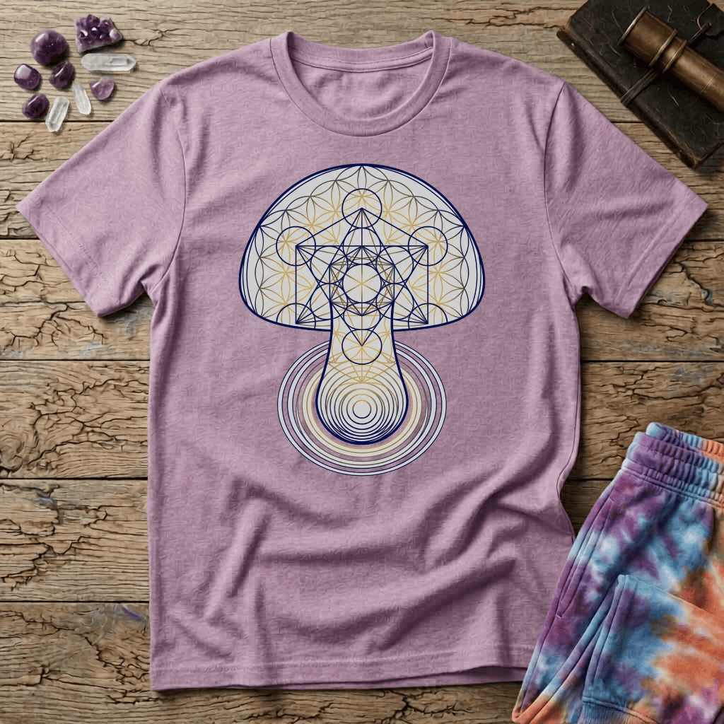 Printify T-Shirt Connect T-Shirt Mushroom Magic Mushroom T-Shirt